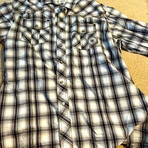 Ariat size xl long sleeve flannel